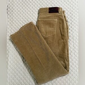 VTG Ralph Lauren women’s  Brown Corduroy Pants 4P excellent condition